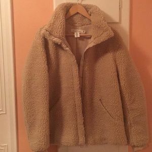 Faux shearling jacket